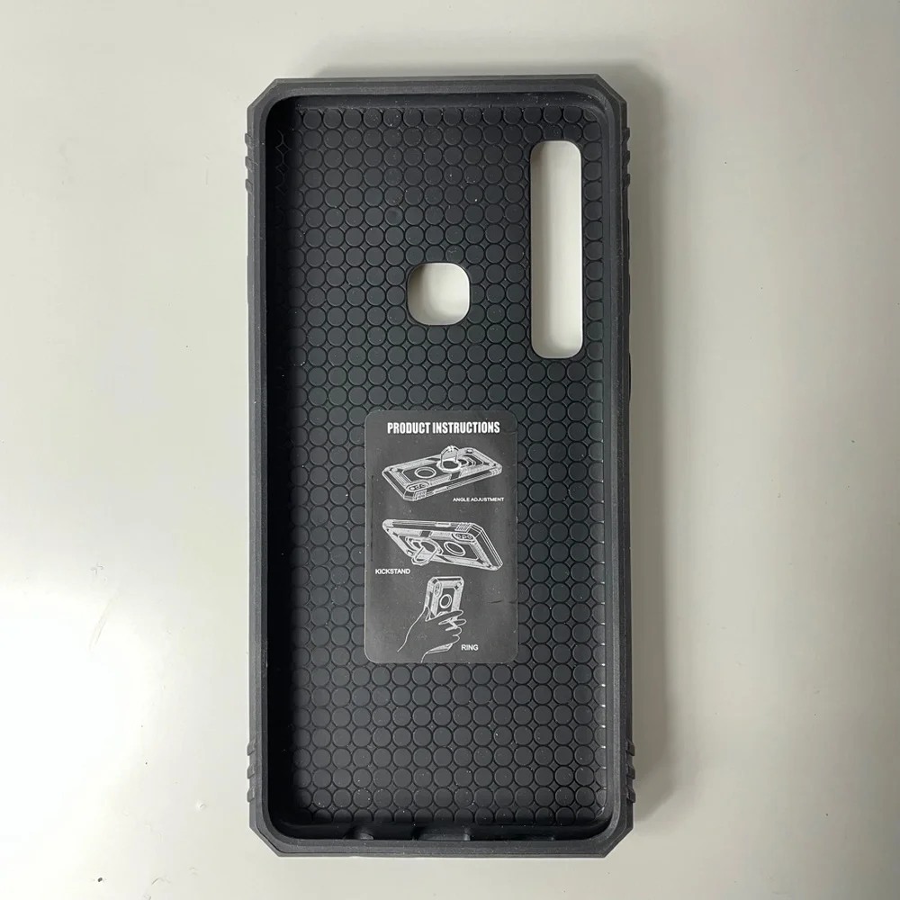 Blue Samsung Galaxy A9 Case and Screen Protector